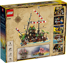 Load image into Gallery viewer, LEGO Ideas Pirates of Barracuda Bay 21322 Building Kit, Cool Pirate Shipwreck Model with Pirate Action Figures for Play and Display, New 2020 (2,545 Pieces)