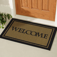 Load image into Gallery viewer, Ottomanson Ottohome Collection Rectangular Welcome Doormat (Machine-Washable/Non-Slip)