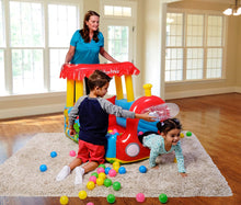 Load image into Gallery viewer, Fisher-Price Train Inflatable Ball Pit