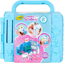 Load image into Gallery viewer, Crayola Scribble Scrubbie Pets, Beauty Salon Playset with Toy Pets