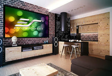 Load image into Gallery viewer, Elite Screens Star Frame Series, 100-INCH 16:9, Fixed Frame Home Movie Theater Projector/Projection Screen, 8K / 4K Ultra HD 3D Ready, SF100HW2