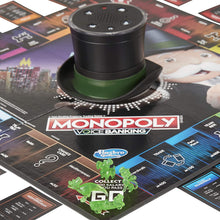 Load image into Gallery viewer, Monopoly Voice Banking Electronic Family Board Game for Ages 8 &amp; Up