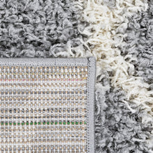 Load image into Gallery viewer, Shaggy Collection Trellis Design Area Rug