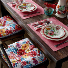 Load image into Gallery viewer, The Pioneer Woman Flea Market Reversible Chairpad by The Pioneer Woman