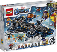 Load image into Gallery viewer, LEGO Marvel Avengers Helicarrier 76153 Fun LEGO Brick Building Toy with Marvel Avengers Action Minifigures