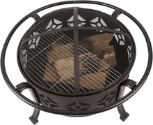 Load image into Gallery viewer, Pleasant Hearth Sunderland Deep Round Bowl Fire Pit, 36-Inch
