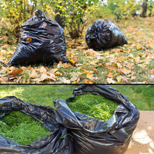 Load image into Gallery viewer, Aluf Plastics - AM LAWN AND LEAF Lawn and Leaf Bags by Ultrasac - 39 Gallon Garbage Bags (HUGE 100 Pack /w Ties) 43&#39; x 33&#39; Heavy Duty Industrial Yard Waste Bag - Professional Outdoor Trash Bags for Contractors and more, Black, 1 -(Pack of 100) (769646)