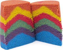 Load image into Gallery viewer, Kinetic Sand, Rainbow Mix Set with 3 Colors of Kinetic Sand (13.5oz) and 6 Tools, for Kids Aged 3 and up