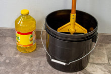 Load image into Gallery viewer, Argee 3.5 Gallon Heavy Duty Bucket, Black (Pack of 10)