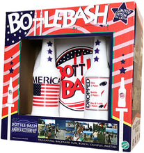 Load image into Gallery viewer, Poleish Sports Bottle Bash America Stars and Stripes Accessory, Poles Not Included (Polish Horseshoes, Beersbee)