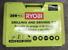 Load image into Gallery viewer, RYOBI Multi-Material Drill and Drive Kit (300-Piece) with Case