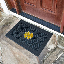 Load image into Gallery viewer, FANMATS 13255 Notre Dame Door Mat,Black