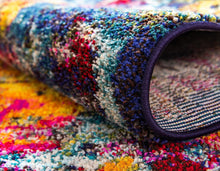 Load image into Gallery viewer, Unique Loom Estrella Collection Colorful Abstract