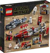 Load image into Gallery viewer, LEGO Star Wars: The Rise of Skywalker Pasaana Speeder Chase 75250 Hovering Transport Speeder Building Kit with Action Figures (373 Pieces)