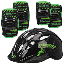 Load image into Gallery viewer, Roller Derby Carver Boys Inline Skates and Protective Pack (Helmet, Elbow Pads, Knee Pads)