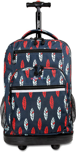 J World New York Sundance Laptop Rolling Backpack