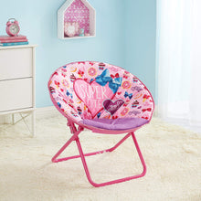 Load image into Gallery viewer, Idea Nuova Plush Pink Saucer Chair for Teens and Kids JoJo Siwa, Pink
