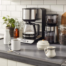 Load image into Gallery viewer, Mr. Coffee 12-Cup Programmable Coffeemaker, Stainless BVMC-FBX39,Black
