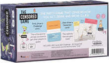 Load image into Gallery viewer, The Censored Game - The Party Game that Censors How You Act, Draw and Speak Clues!
