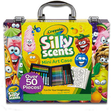 Load image into Gallery viewer, Crayola Silly Scents Mini Inspiration Art Case Coloring Set, Gift for Kids Age 3+