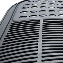 Load image into Gallery viewer, FH Group F11306GRAY-3ROW Floor Mat (Trimmable Heavy Duty 3 Row SUV All Weather 4pc Full Set - Gray)