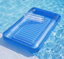 Load image into Gallery viewer, Ocean Blue Water Products Sun Searcher Suntan Tub Oasis Inflatable Pool Lounger, 71-Inch