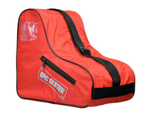 Load image into Gallery viewer, Epic Skates Standard Red Skate Bag, One Size