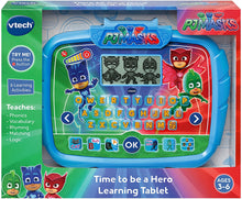 Load image into Gallery viewer, VTech PJ Masks Time to Be A Hero Learning Tablet, Blue