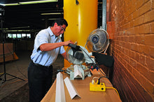 Load image into Gallery viewer, Tower Manufacturing GFCI Quad Outlet Box with Circuit Breaker