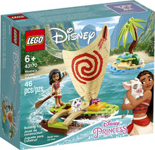 Load image into Gallery viewer, LEGO Disney Moana’s Ocean Adventure 43170 Toy Building Kit, New 2020 (46 Pieces)