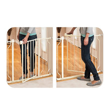 Load image into Gallery viewer, Evenflo Easy Walk Thru Doorway Gate, Tan