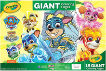 Load image into Gallery viewer, Crayola Nickelodeon&#39;s Paw Patrol Giant Pages, 19.5&quot; x 12.8&quot; x 0.2&quot;