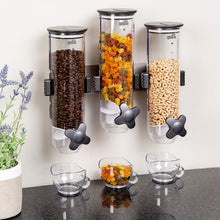 Load image into Gallery viewer, Zevro WM100 Indispensable SmartSpace Wall-Mounted 13-Ounce Dry-Food Dispenser