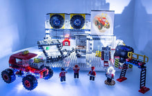 Load image into Gallery viewer, Laser Pegs 18205 Rally Garage, Building Blocks Playset, Monster Rally Series