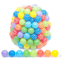 Load image into Gallery viewer, Wonder Playball 200 Wonder Non-Toxic Crush-Proof Phthalate Play Ball Set with Toss Zone Game, Multi
