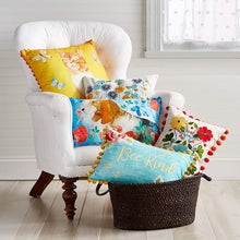Load image into Gallery viewer, The Pioneer Woman Crochet Band 18x18 Decorative Pillow