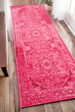 Load image into Gallery viewer, nuLOOM Reiko Vintage Persian Runner Rug, 2' 6" x 8' 6", Pink, 6" 6"