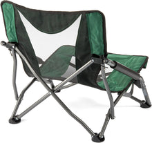 Load image into Gallery viewer, Cascade Mountain Tech Camping Chair - Low Profile Folding Chair for Camping, Beach, Picnic, Barbeques, Sporting Event with Carry Bag