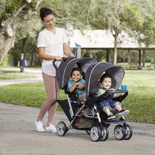 Load image into Gallery viewer, Graco DuoGlider Double Stroller | Lightweight Double Stroller with Tandem Seating, Glacier