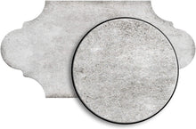 Load image into Gallery viewer, SomerTile FCD6AGP Malaga Provenzal Porcelain Floor and Wall, 6.38" x 12.88", Grey Tile