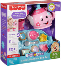 Load image into Gallery viewer, Fisher-Price Laugh &amp; Learn Sweet Manners Tea Set