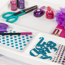 Load image into Gallery viewer, IRIS USA, Inc. 150815 IRIS 6-Case Scrapbook Cart, Black White