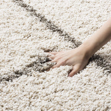 Load image into Gallery viewer, Safavieh Hudson Shag Collection SGH281A Diamond Trellis 2-inch Thick Area Rug
