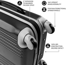 Load image into Gallery viewer, Denco NFL Round-Tripper Two-Tone Hardcase Spinner