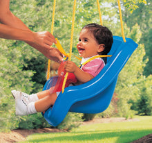 Load image into Gallery viewer, Little Tikes 2-in-1 Snug 'n Secure Swing Blue