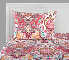 Load image into Gallery viewer, Idea Nuova Gilded Marble Bed in A Bag, Twin, Pink