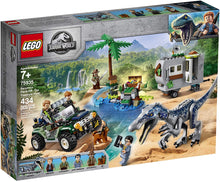 Load image into Gallery viewer, LEGO Jurassic World Baryonyx Face Off: The Treasure Hunt 75935 Building Kit (434 Pieces)