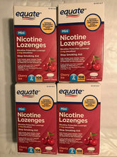 Load image into Gallery viewer, Equate Mini Nicotine Lozenges, Cherry Ice Flavor, 2 mg, 108 Count