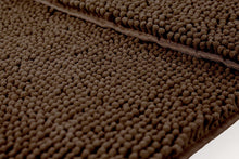 Load image into Gallery viewer, Resort Collection Plush Shag Chenille 21 x 34" Bath Mat, Mocha