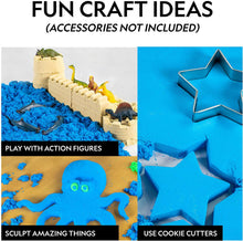Load image into Gallery viewer, NATIONAL GEOGRAPHIC Ultimate Play Sands - Dinosaurs, Sea Creatures, Gemstones, Fossils, Sparkling Sands, Kinetic Sensory Sand Activity Kits for Boys and Girls